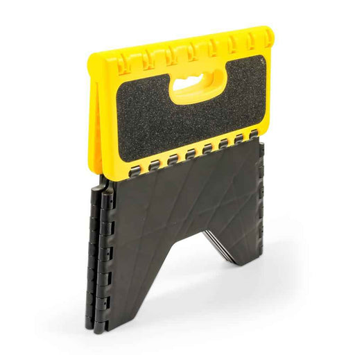 Yellow/Black Non Skid RV Folding Step Stool