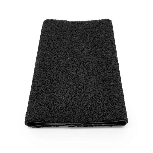 Black Premium Wrap Around RV Step Rug PVC Material 17.5" x 18"