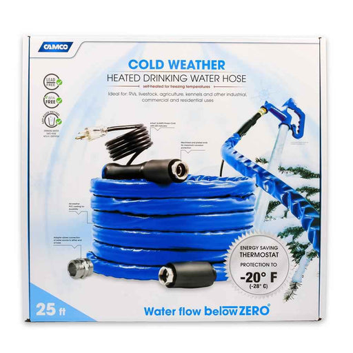 25' TASTEPure Heated Drinking Water Hose with Thermostat
