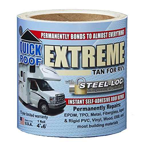 Quick Roof Extreme-Tan 4"X6'