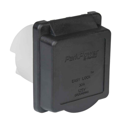 30A Power Inlet Black