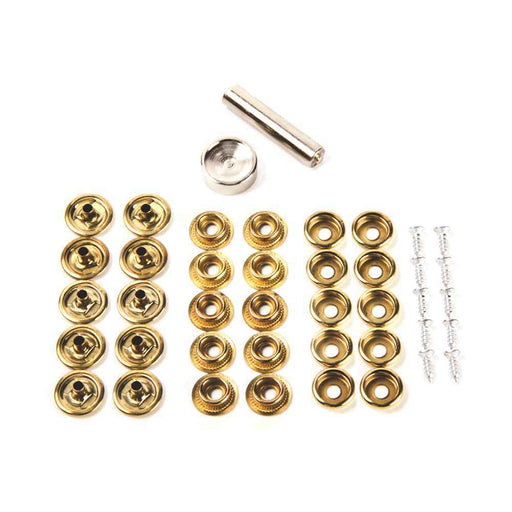 Snap Fastener Kit with Flaring Tool - Pack of 10