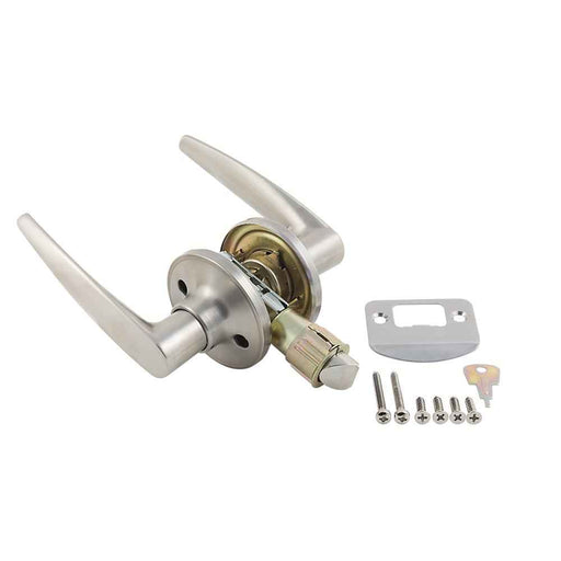 Lever Passage Lock - Stainless Steel