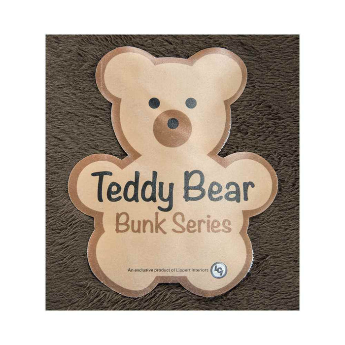 Teddy Bear Bunk Matt, Chocolate 3X50X74