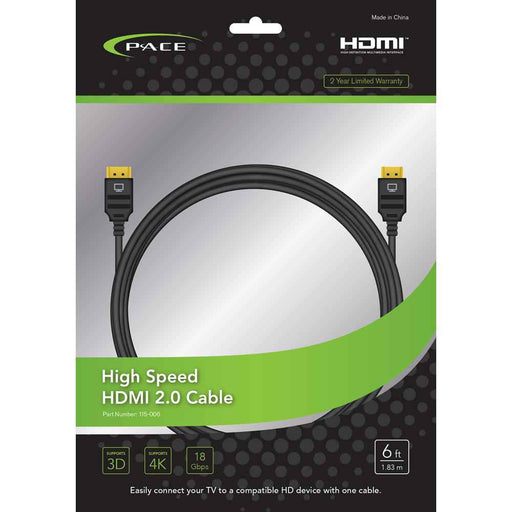 Pace - 6Ft HDMI Cable