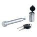 5/8" Hitch Lock (2" or 2-1/2" Receiver, Barbell, Chrome)