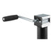 Pipe-Mount Swivel Jack with Side Handle (2,000 lbs., 15" Travel)