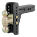 Adjustable Channel Mount with Dual Ball (2-1/2" Shank, 20,000 lbs., 6" Drop)
