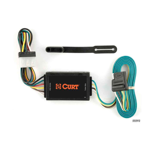 Custom Wiring Connector (4-Way Flat Output, OEM Tow Package Required)