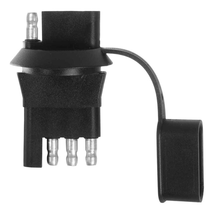 4-Way Flat License Plate Light Plug Adapter (Packaged)
