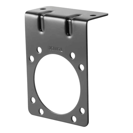 Connector Mounting Bracket for 7-Way RV Blade (Black)