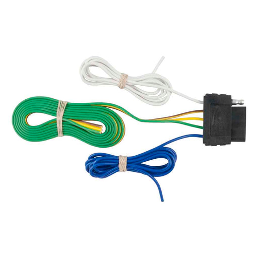 5-Way Flat Connector Socket with 60" Wires (Vehicle Side)