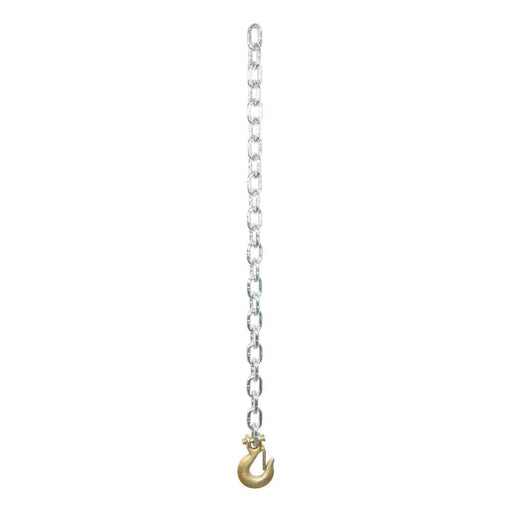 35" Safety Chain with 1 Clevis Hook (11,700 lbs., Clear Zinc)