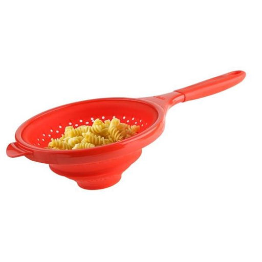 COLLAPSIBLE STRAINER,8IN RED