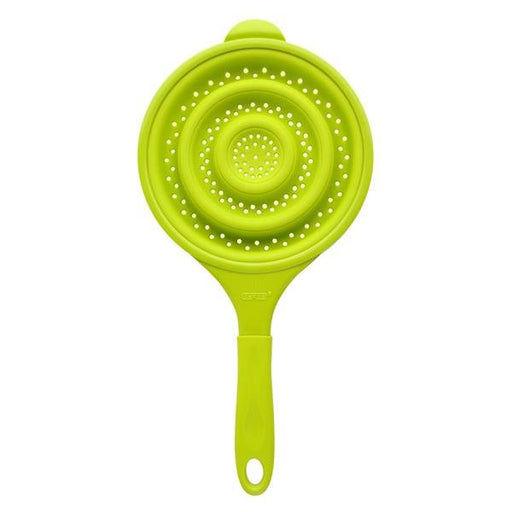 COLLAPSIBLE STRAINER,8IN GREEN