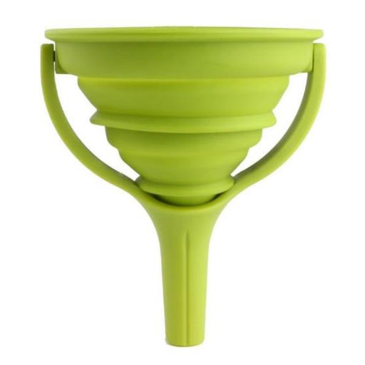 COLLAPSIBLE FUNNEL,4.5IN GREEN