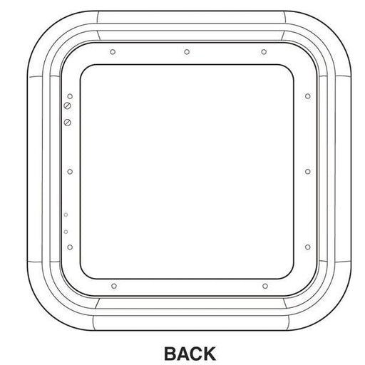 DOOR TRIM RING FOR 2GWHD - WHITE