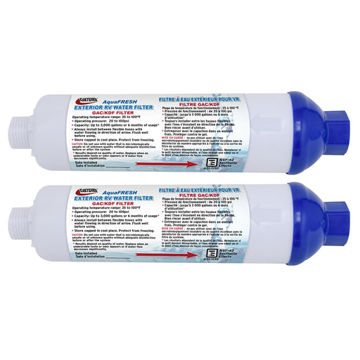 INLINE WATER FILTER, 2 PK CARDED