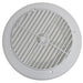 AIR PORT LOUVERED 4" WH