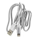 3'LIGHTNING FBR CABLE WHT
