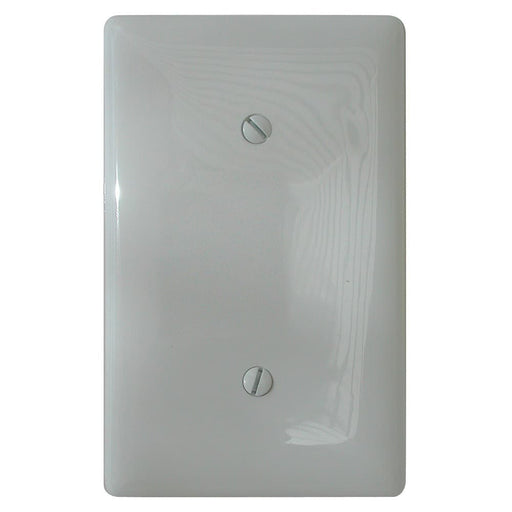BLANK WALL PLATE - WHT
