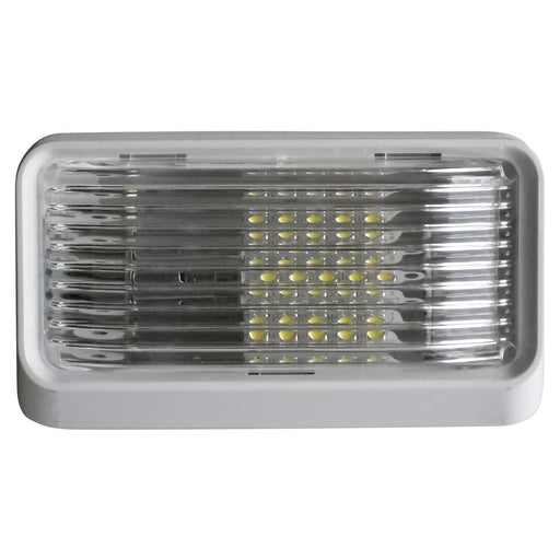 LED Porch Light Hardwired Clear Lens 
