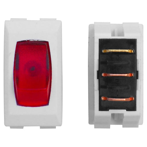 WHITE/RED LAMP 3/PACK