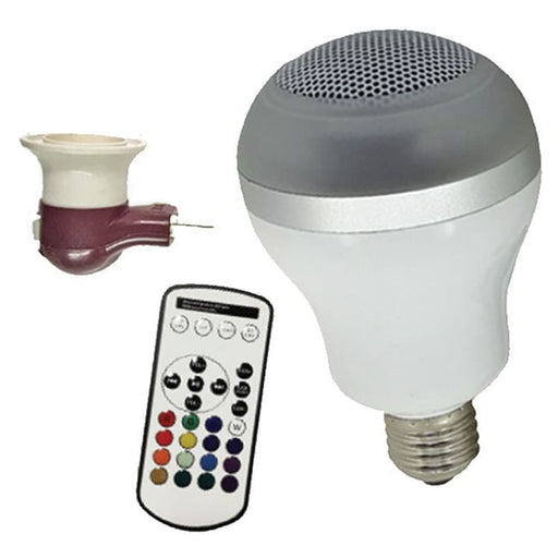 Multicolor Bluetooth Speaker Bulb LED 