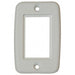 Exposed 5-Pin Side-By-Side Plate White 