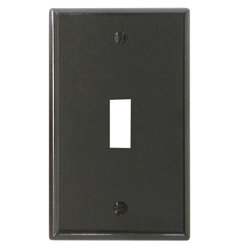 SWITCH PLATE COVER - BRN