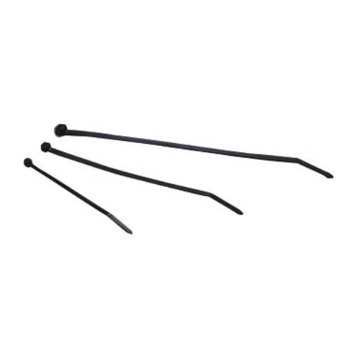 BLACK 4" CABLE TIE - PACK OF 100