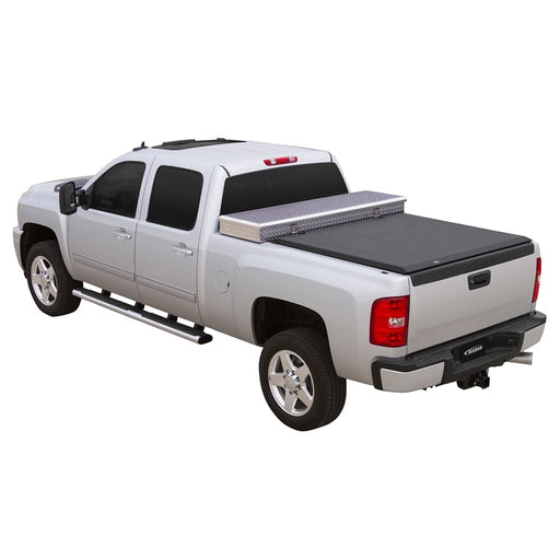 Toolbox Edition Roll-Up Black Tonneau Cover Fits 2007-18 Toyota Tundra