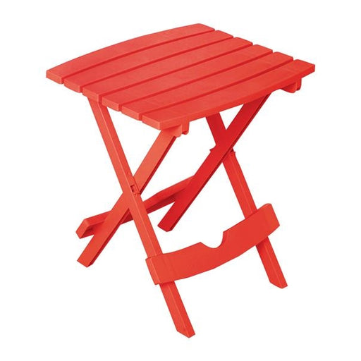 Quik-Fold Side Table - Cherry Red