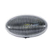 LED Oval Porch Light Switched White Clear