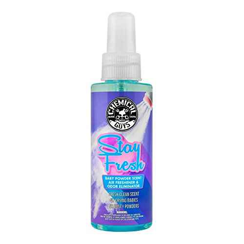 Stay Fresh Baby Powder (Scented Premium Air Freshener and Odor Eliminator 4 Oz.