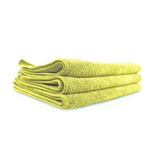 Workhorse Professional Grade Microfiber Towel, Yellow (16 in. x 16 in.) (Pack of 3)