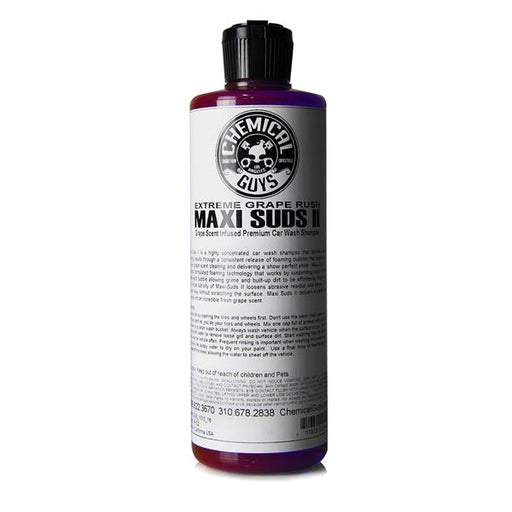 Maxi-Suds II Super Suds Car Wash Soap and Shampoo, Grape Scent (16 oz)