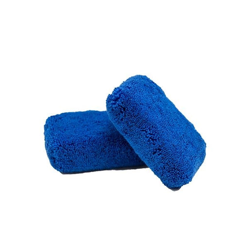 Monster Fluff Exterior Premium Microfiber Applicator, Blue (Pack of 2)