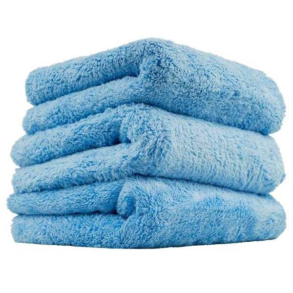 Edgeless Microfiber Towel, Blue (16 in. x 16 in.) (Pack of 3)