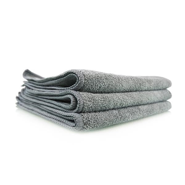 Workhorse Professional Grade Microfiber Towel, Gray (16 in. x 16 in.) (Pack of 3)