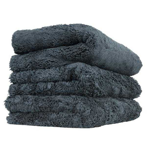 Black 3 Pack Edgeless Microfiber Towel, 16" x 16" ‚  , 3 Pack