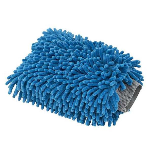 Blue Regular Microfiber Wash Mitt