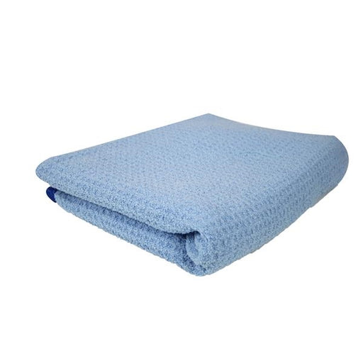 Waffle Weave Drying Towel (Blue 25"x 36")