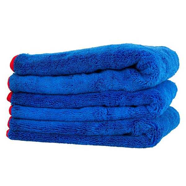 Fluffer Miracle Supra Mircofiber Towel, Blue (24 in. x 16 in.) (Pack of 3)