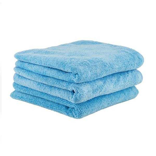Workhorse Professional Grade Microfiber Towel, Blue (16 in. x 16 in.) (Pack of 3)