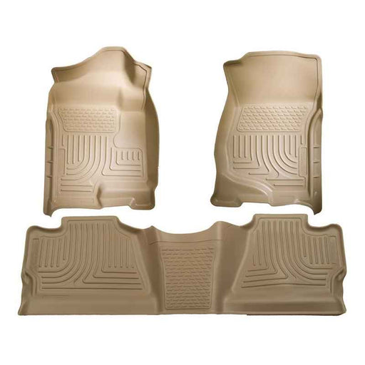 WeatherBeater Combination Front and 2ND Seat Floor Liners - (3 PCS)