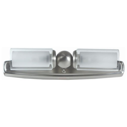 (Diana Series Two Bulb Vanity Light with Candle Glass