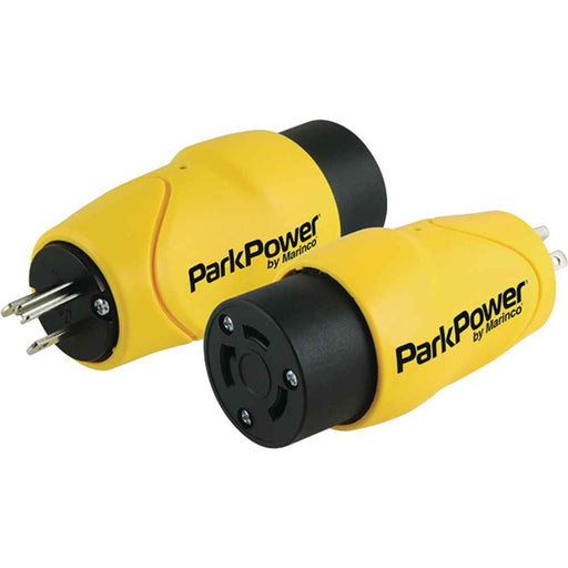 ParkPower 15A 125V Straight-Blade M to 30 A 125V Locking F Adapter