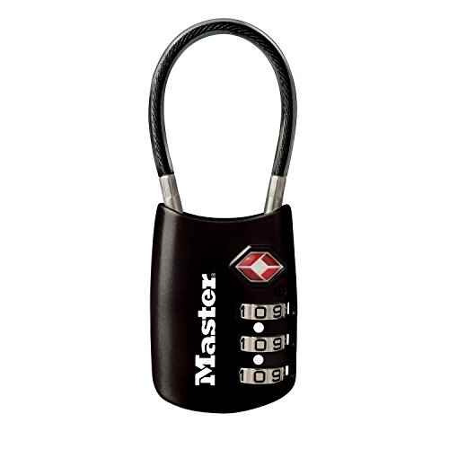 Set Your Own Combination TSA Accepted Luggage Lock, 1 Pack, Assorted Colors