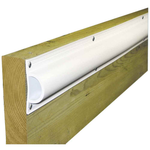 Standard "D" PVC Profile 16ft Roll - White